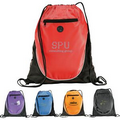 The Peek Drawstring Cinch Backpack